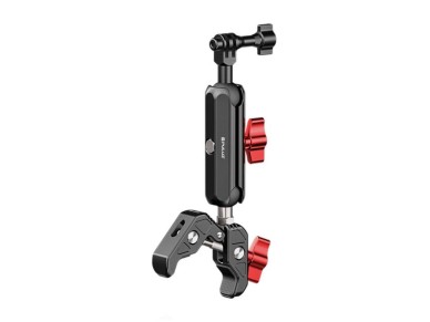Suporte para motocicleta PULUZ para c�meras esportivas (incluindo Osmo Action 5 Pro, Insta360 X5 / X