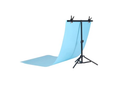 Suporte para fundo de estúdio fotográfico Puluz 70x200cm + 2 fundos fotográficos DCA0976 Suporte para fundo de estúdio fotográfico Puluz 70x200cm + 2 fundos fotográficos DCA0976