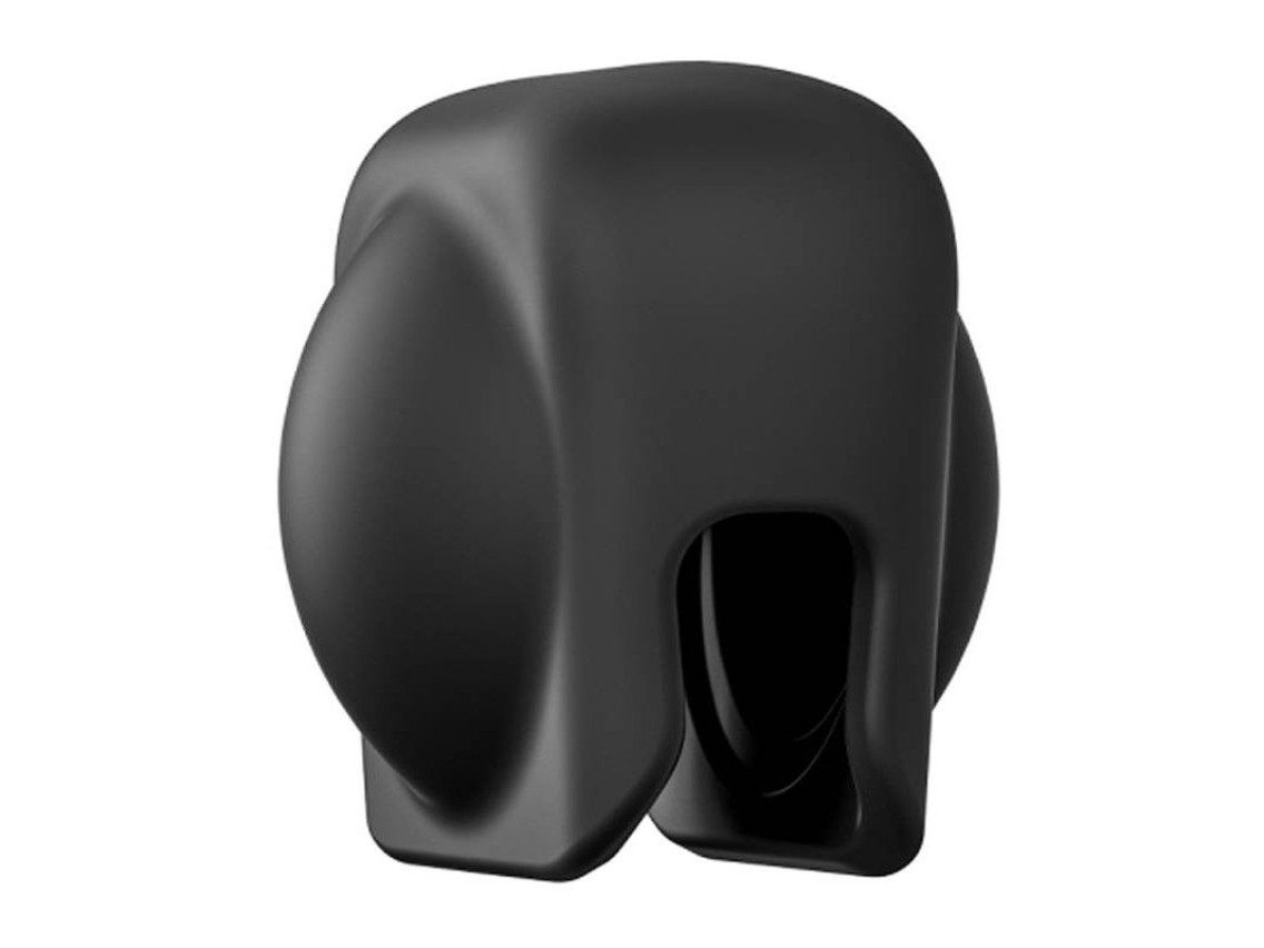 Capa protetora de silicone para lente Puluz para Insta360 X3 (preta)