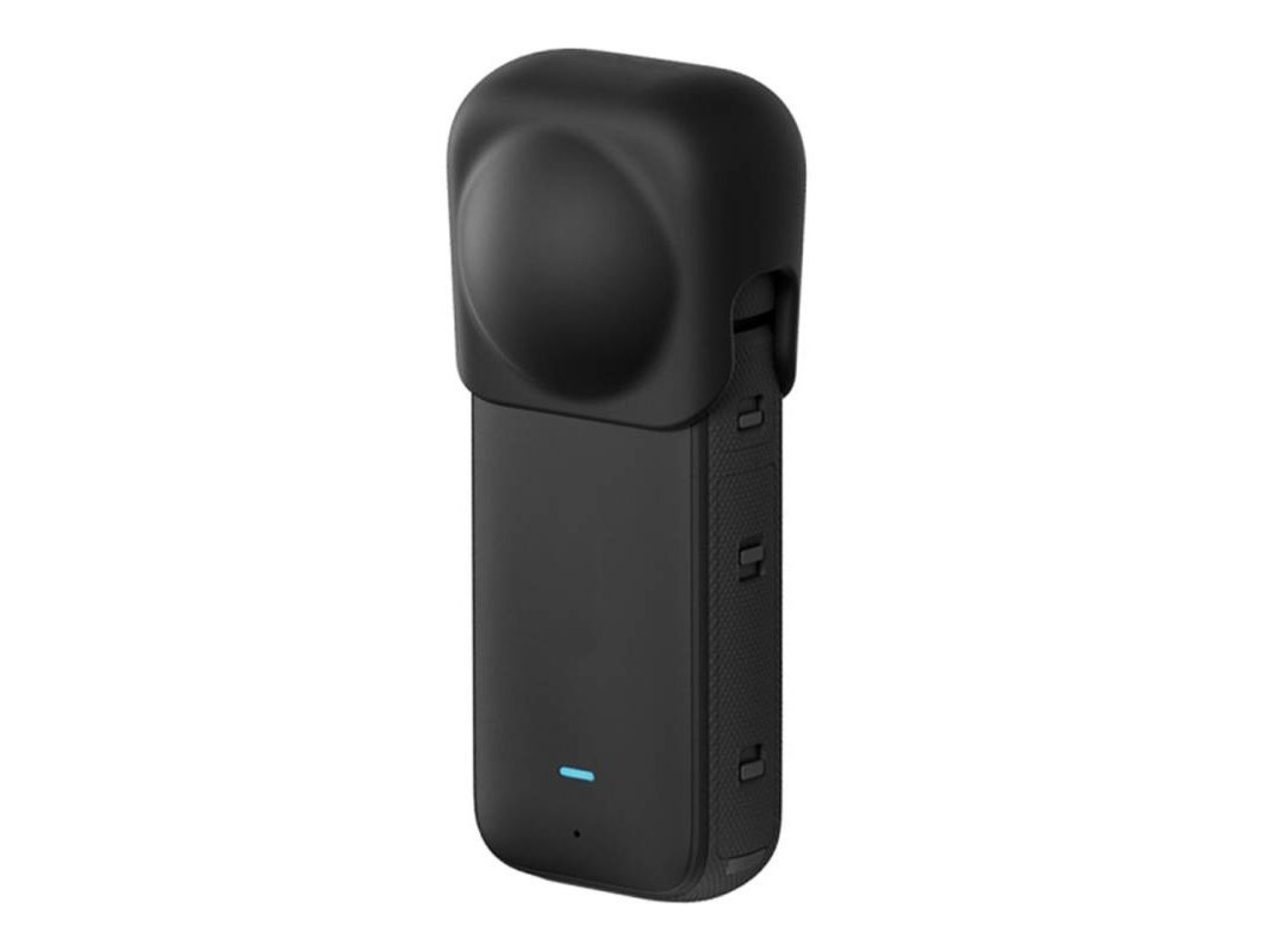 Capa protetora de silicone para lente Puluz para Insta360 X3 (preta)