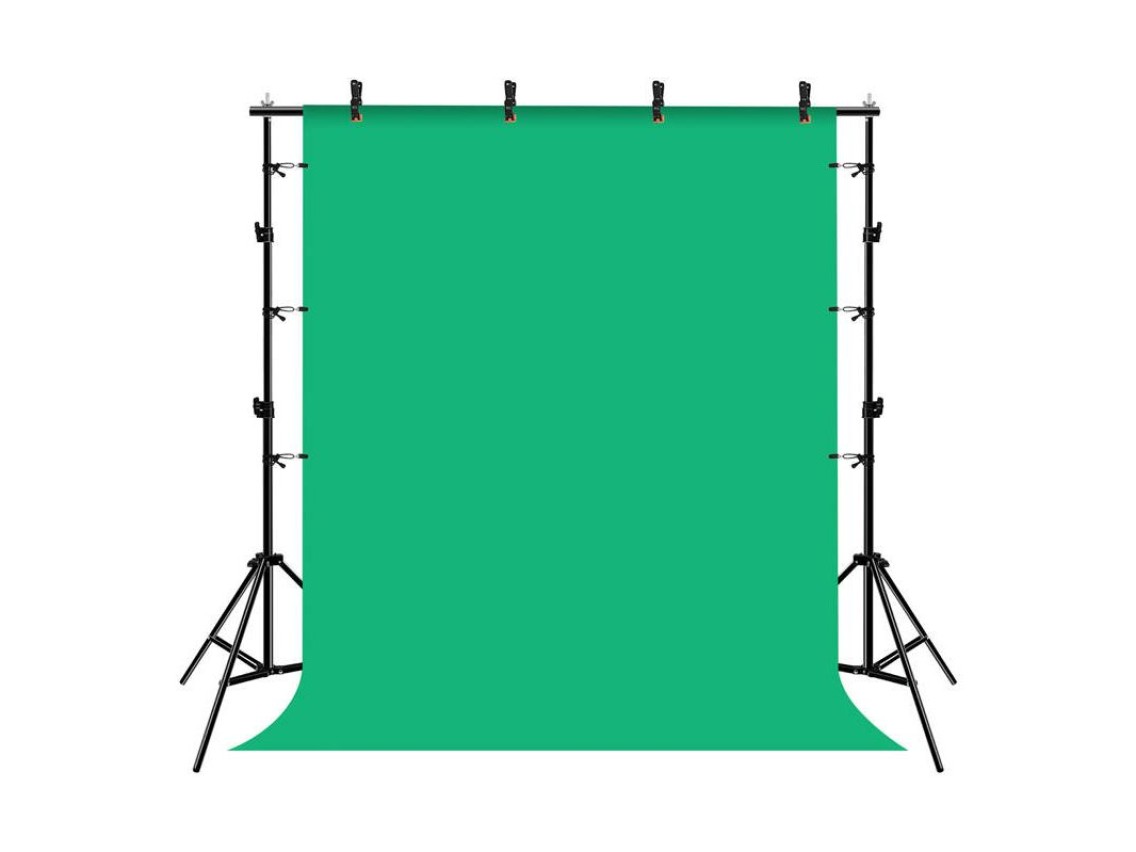 Photo studio background support Puluz 2x2m + Backdrops 3 pcs PKT5204