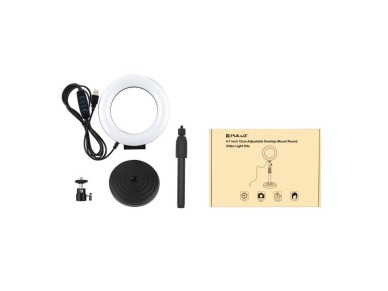 Ring LED lamp Puluz with adjustable base PU391
