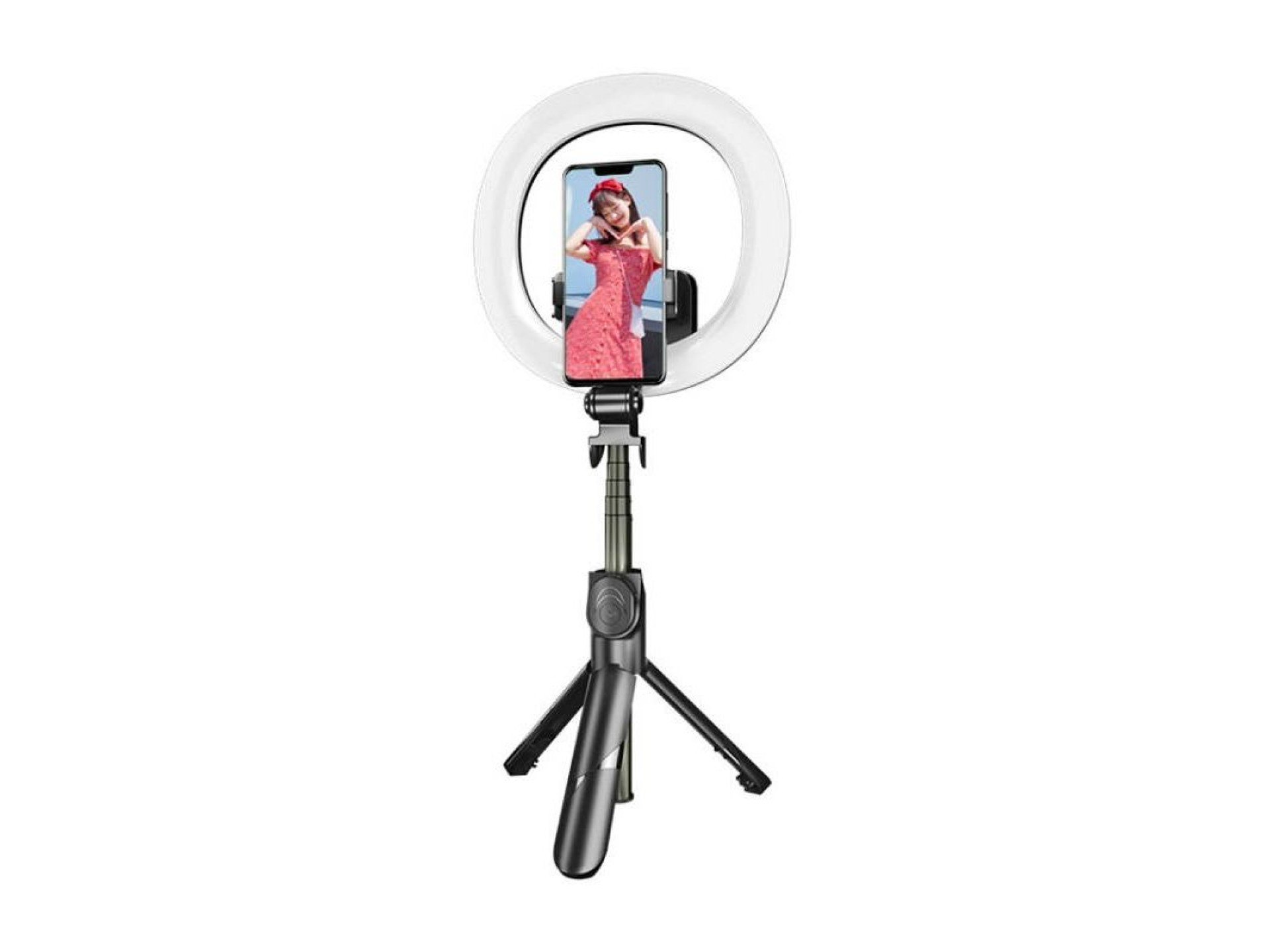 Selfie stick/ tripod Puluz with LED light ring