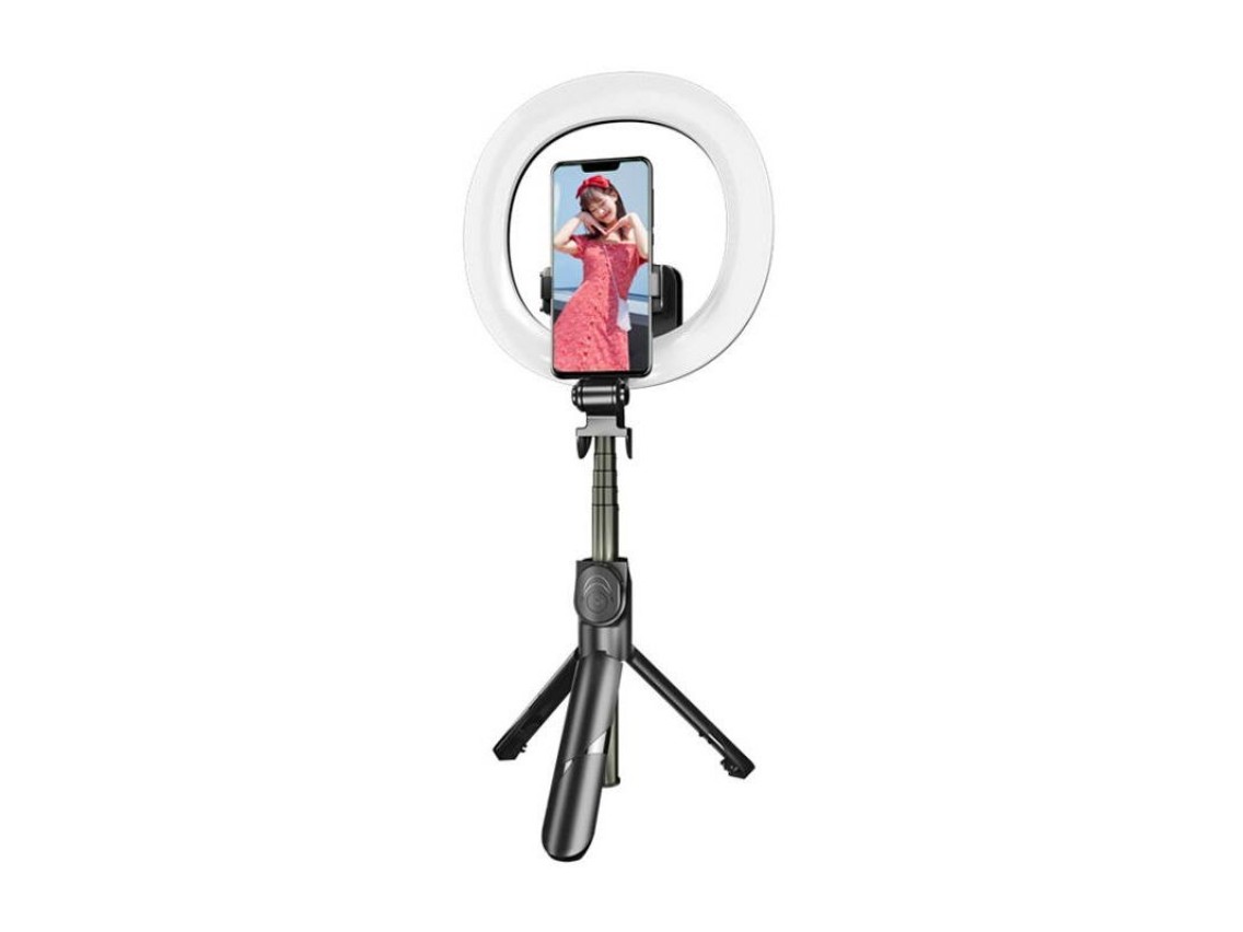 Selfie stick/ tripod Puluz with LED light ring