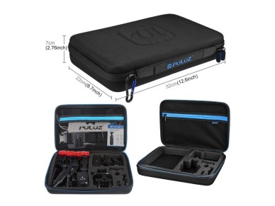 Conjunto de 43 acess�rios Puluz para c�meras esportivas (incluindo Osmo Action 5 Pro, Ace Pro 2) PKT