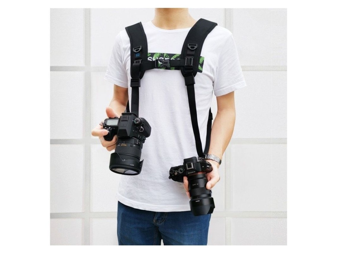Double shoulder harness Puluz for cameras PU6002