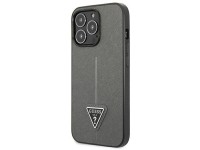 Guess GUHCP14XPSATLG iPhone 14 Pro Max 6.7 "silver / silver hardcase SaffianoTriangle Logo Guess GUHCP14XPSATLG iPhone 14 Pro Max 6.7 "silver / silver hardcase SaffianoTriangle Logo