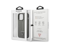 Guess GUHCP14XPSATLG iPhone 14 Pro Max 6.7 "silver / silver hardcase SaffianoTriangle Logo Guess GUHCP14XPSATLG iPhone 14 Pro Max 6.7 "silver / silver hardcase SaffianoTriangle Logo