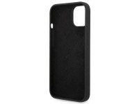 Capa rígida de silicone triangular preta/preta Guess GUHCP14MSLTGK para iPhone 14 Plus de 6,7". Capa rígida de silicone triangular preta/preta Guess GUHCP14MSLTGK para iPhone 14 Plus de 6,7".