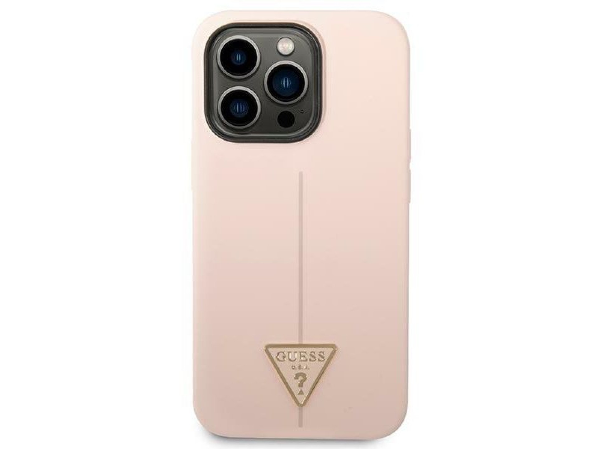 Funda rígida Guess GUHCP14LSLTGP para iPhone 14 Pro de 6.1