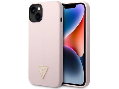 Guess Silicone Triangle Case for iPhone 14 6.1" - Purple Guess Silicone Triangle Case for iPhone 14 6.1" - Purple