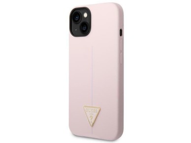 Guess Silicone Triangle Case for iPhone 14 6.1" - Purple Guess Silicone Triangle Case for iPhone 14 6.1" - Purple