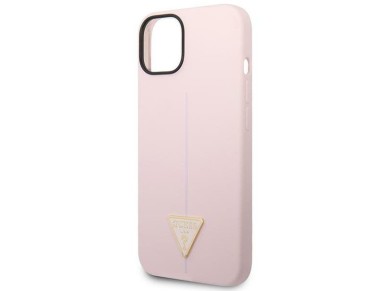Guess Silicone Triangle Case for iPhone 14 6.1" - Purple Guess Silicone Triangle Case for iPhone 14 6.1" - Purple