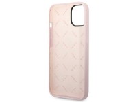 Funda triangular de silicona Guess para iPhone 14 de 6,1" - Morada Funda triangular de silicona Guess para iPhone 14 de 6,1" - Morada