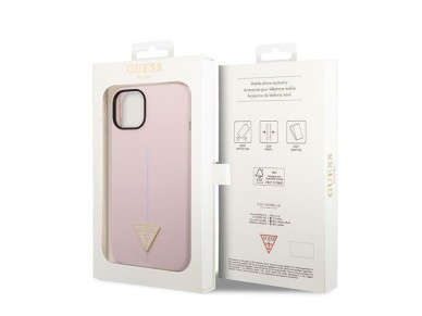 Guess Silicone Triangle Case for iPhone 14 6.1" - Purple Guess Silicone Triangle Case for iPhone 14 6.1" - Purple