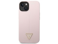 Capa Guess GUHCP14MSLTGU para iPhone 14 Plus 6.7" roxa / capa r�gida roxa de silicone triangular
