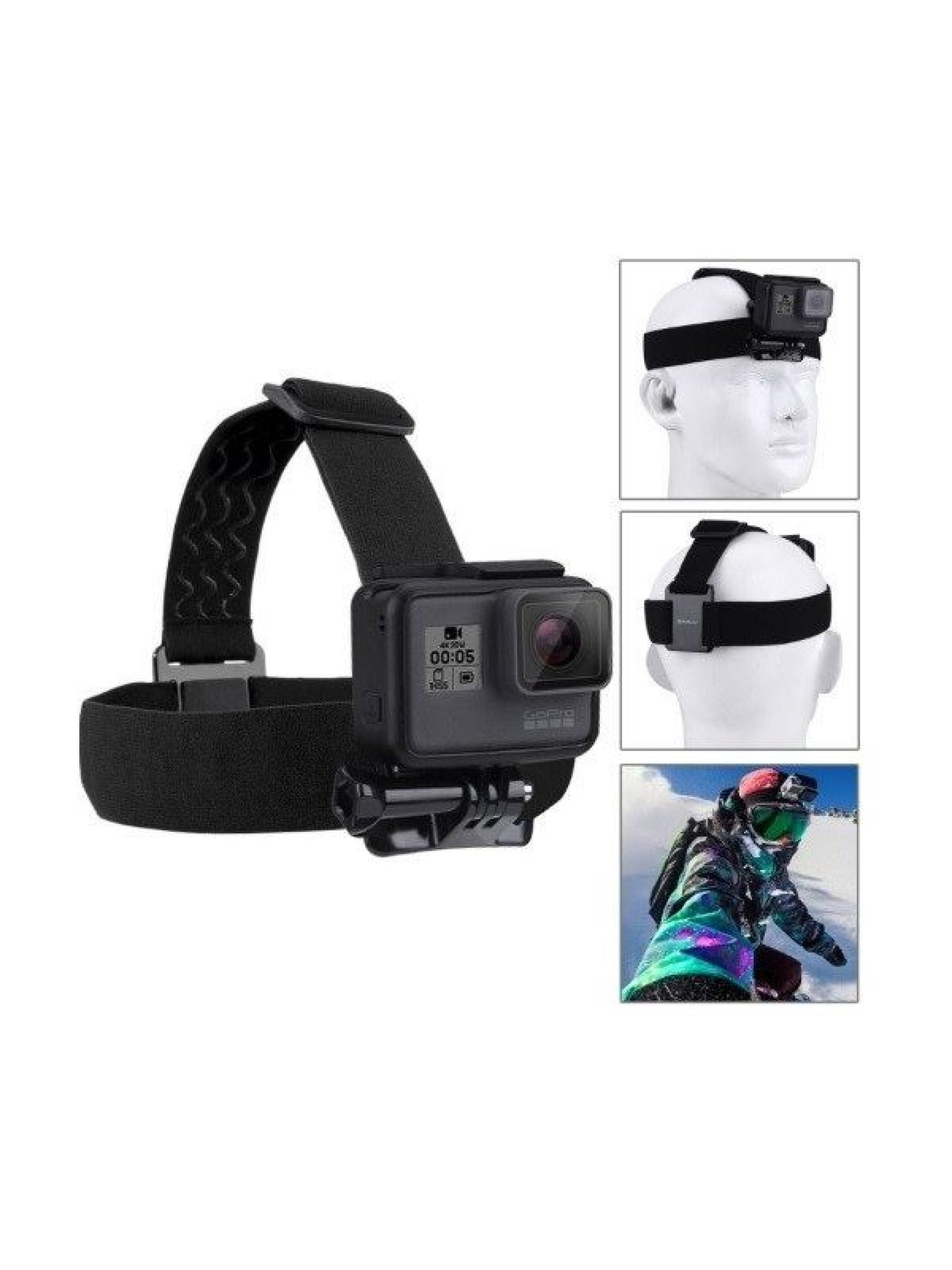 Puluz set of 20 accessories for sports cameras (including Osmo Action 5 Pro) PKT11