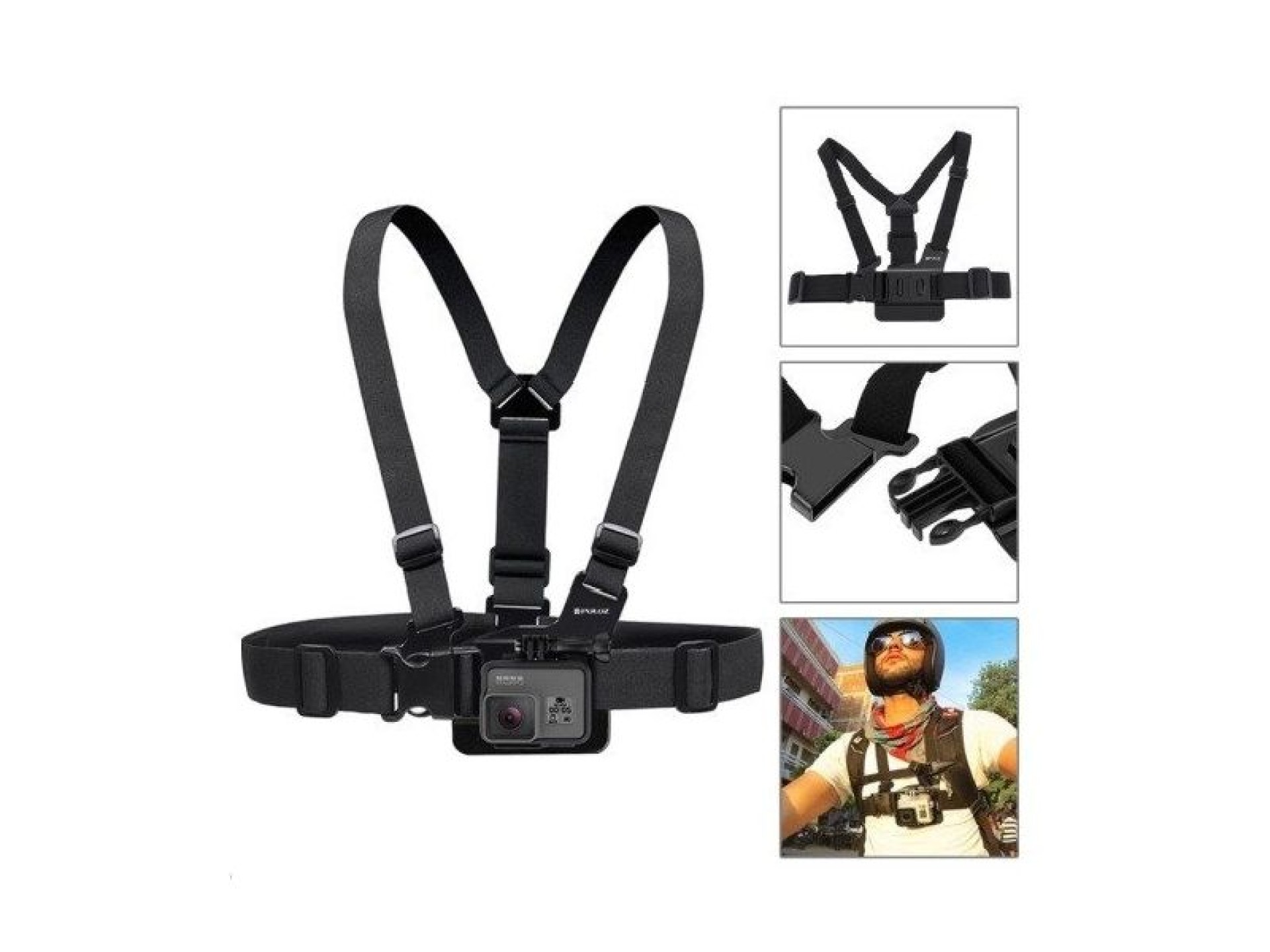 Puluz set of 20 accessories for sports cameras (including Osmo Action 5 Pro) PKT11
