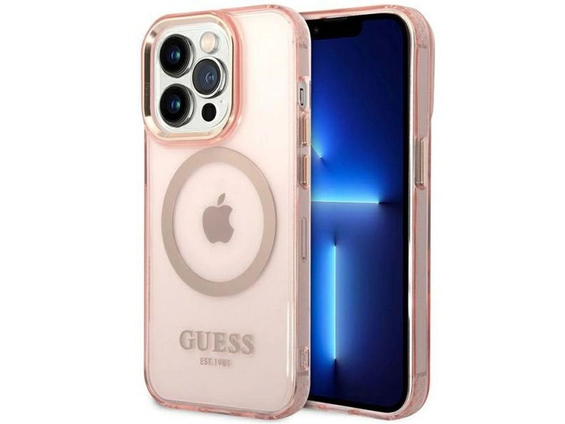 Funda rígida Guess GUHMP14XHTCMP para iPhone 14 Pro Max de 6,7