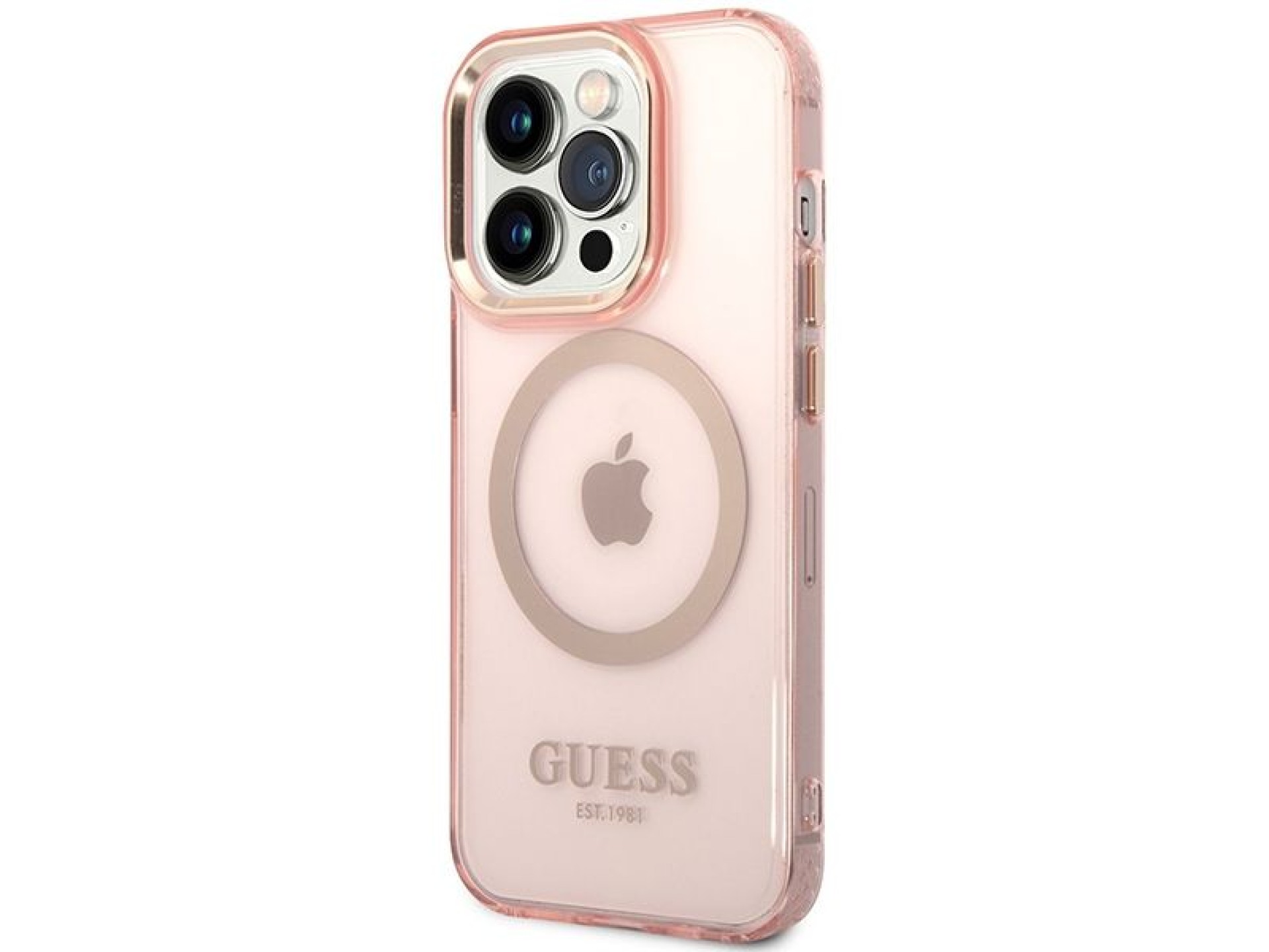Funda rígida Guess GUHMP14XHTCMP para iPhone 14 Pro Max de 6,7