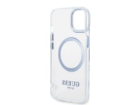 Funda Guess Metal Outline MagSafe para iPhone 14 Plus - azul Funda Guess Metal Outline MagSafe para iPhone 14 Plus - azul