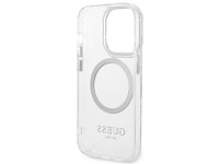 Guess GUHMP14LHTRMS iPhone 14 Pro 6.1" silver/silver hard case Metal Outline Magsafe Guess GUHMP14LHTRMS iPhone 14 Pro 6.1" silver/silver hard case Metal Outline Magsafe