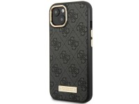 Guess GUHMP14MU4GPRK iPhone 14 Plus 6.7 "black / black hard case 4G Logo Plate MagSafe Guess GUHMP14MU4GPRK iPhone 14 Plus 6.7 "black / black hard case 4G Logo Plate MagSafe