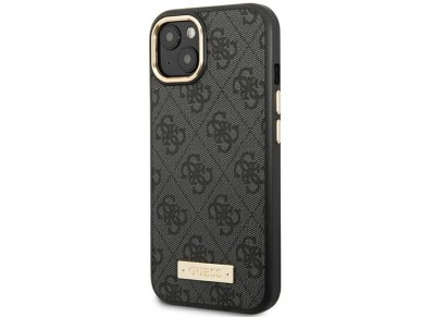 Guess GUHMP14MU4GPRK iPhone 14 Plus 6.7 "black / black hard case 4G Logo Plate MagSafe Guess GUHMP14MU4GPRK iPhone 14 Plus 6.7 "black / black hard case 4G Logo Plate MagSafe