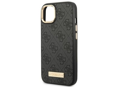 Guess GUHMP14MU4GPRK iPhone 14 Plus 6.7 "black / black hard case 4G Logo Plate MagSafe Guess GUHMP14MU4GPRK iPhone 14 Plus 6.7 "black / black hard case 4G Logo Plate MagSafe