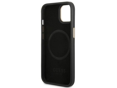 Guess GUHMP14MU4GPRK iPhone 14 Plus 6.7 "black / black hard case 4G Logo Plate MagSafe Guess GUHMP14MU4GPRK iPhone 14 Plus 6.7 "black / black hard case 4G Logo Plate MagSafe