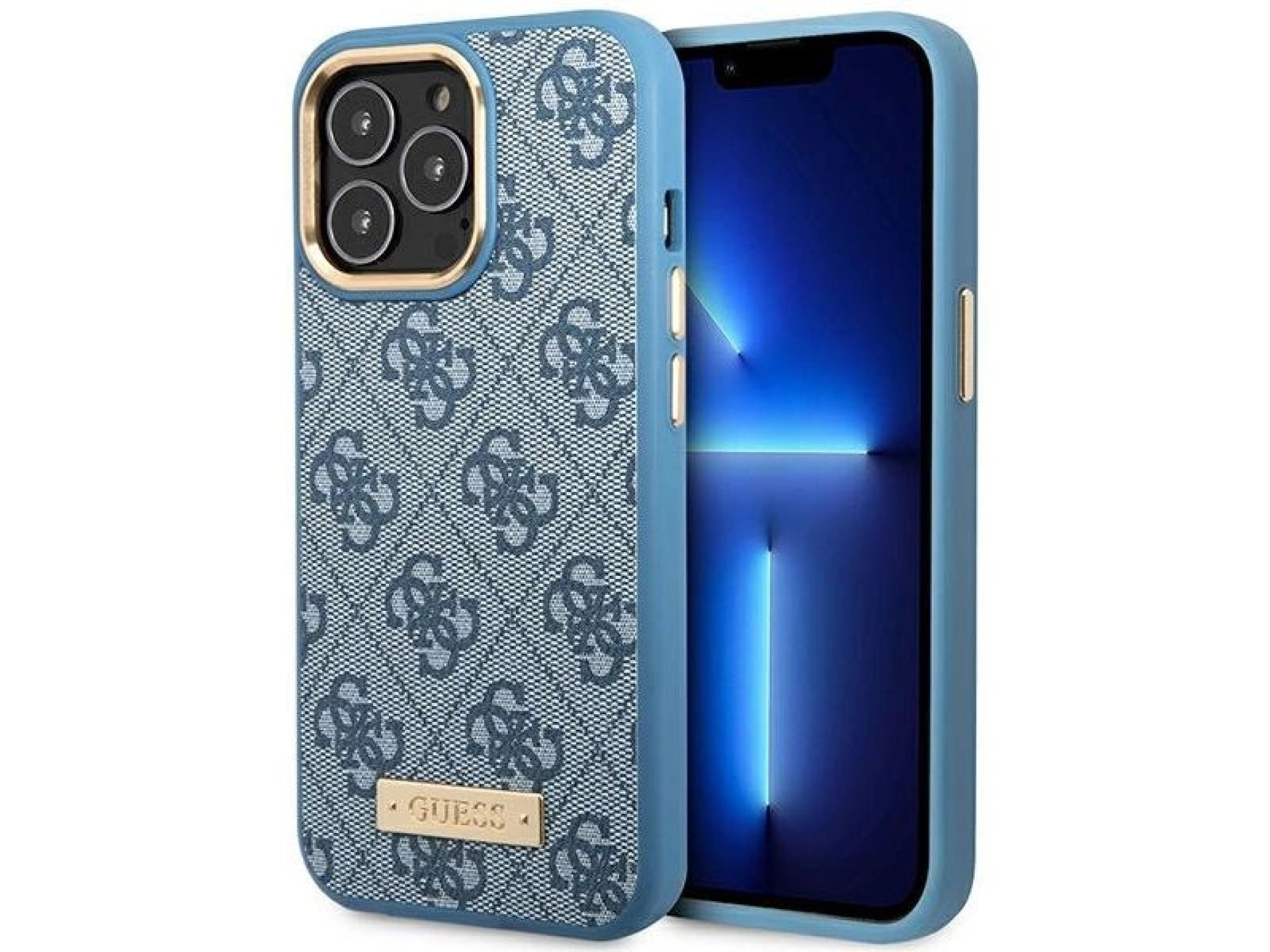 Capa rígida Guess GUHMP14LU4GPRB para iPhone 14 Pro 6.1