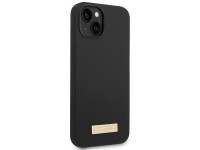 Capa rígida preta/preta Guess GUHMP14MSBPLK para iPhone 14 Plus de 6,7 polegadas com placa de silico Capa rígida preta/preta Guess GUHMP14MSBPLK para iPhone 14 Plus de 6,7 polegadas com placa de silico