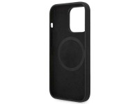 Guess GUHMP14XSBPLK iPhone 14 Pro Max 6.7" black/black hard case Silicone Logo Plate MagSafe Guess GUHMP14XSBPLK iPhone 14 Pro Max 6.7" black/black hard case Silicone Logo Plate MagSafe
