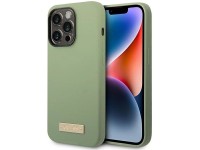Funda Guess de silicona con logo y MagSafe para iPhone 14 Pro Max - verde Funda Guess de silicona con logo y MagSafe para iPhone 14 Pro Max - verde