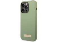 Funda Guess de silicona con logo y MagSafe para iPhone 14 Pro Max - verde Funda Guess de silicona con logo y MagSafe para iPhone 14 Pro Max - verde