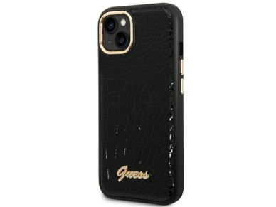 Guess GUHCP14MHGCRHK iPhone 14 Plus 6.7 "black / black hardcase Croco Collection Guess GUHCP14MHGCRHK iPhone 14 Plus 6.7 "black / black hardcase Croco Collection