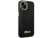 Guess GUHCP14MHGCRHK iPhone 14 Plus 6.7 "black / black hardcase Croco Collection Guess GUHCP14MHGCRHK iPhone 14 Plus 6.7 "black / black hardcase Croco Collection