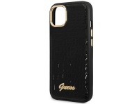 Guess GUHCP14MHGCRHK iPhone 14 Plus 6.7 "black / black hardcase Croco Collection Guess GUHCP14MHGCRHK iPhone 14 Plus 6.7 "black / black hardcase Croco Collection