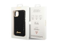 Guess GUHCP14MHGCRHK iPhone 14 Plus 6.7 "black / black hardcase Croco Collection Guess GUHCP14MHGCRHK iPhone 14 Plus 6.7 "black / black hardcase Croco Collection