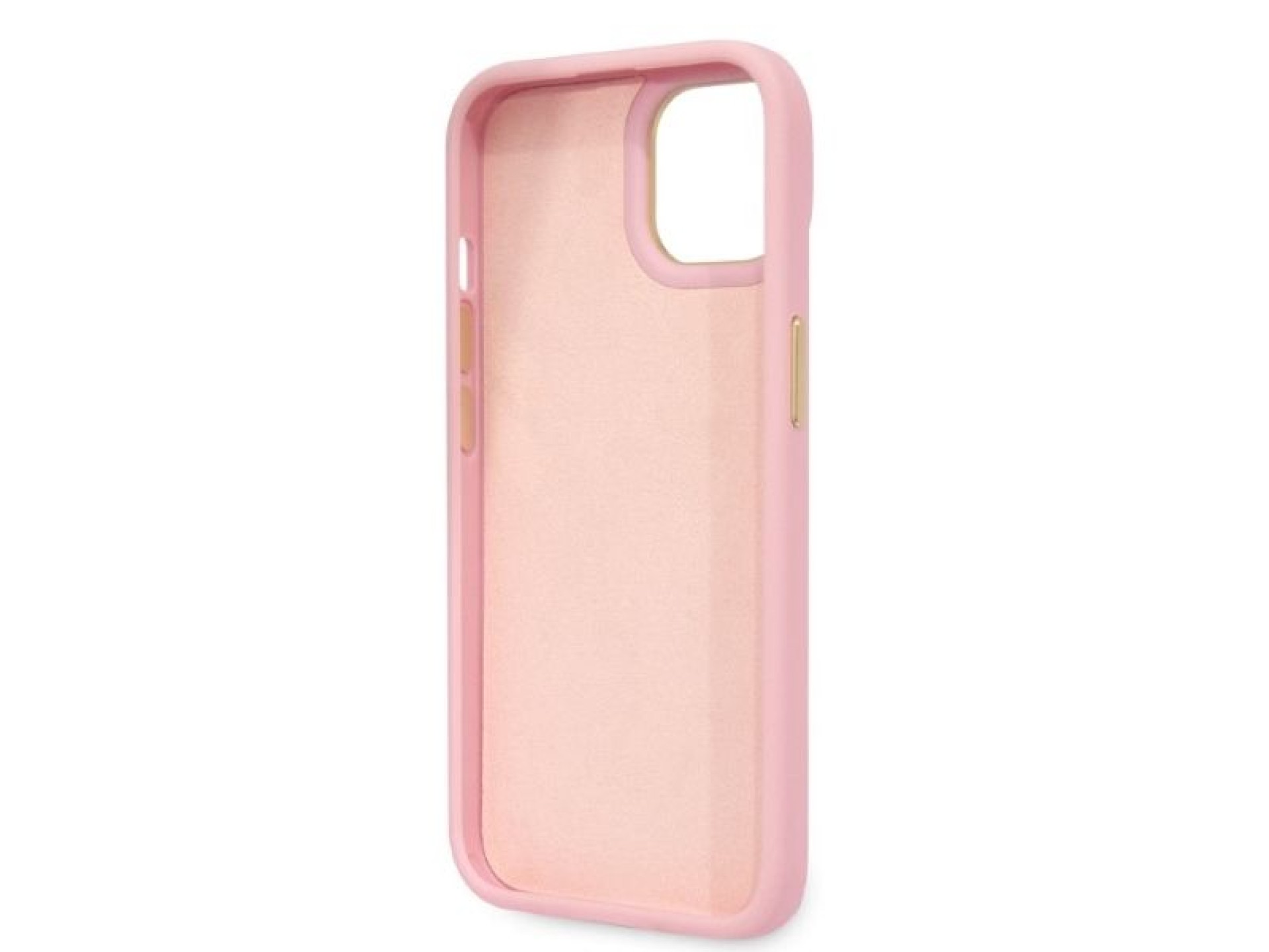 Capa Guess Croco Collection para iPhone 14 Plus - rosa