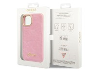 Capa Guess Croco Collection para iPhone 14 Plus - rosa Capa Guess Croco Collection para iPhone 14 Plus - rosa