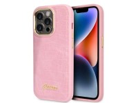 Funda Guess Croco Collection para iPhone 14 Pro - rosa Funda Guess Croco Collection para iPhone 14 Pro - rosa