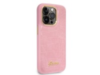 Funda Guess Croco Collection para iPhone 14 Pro - rosa Funda Guess Croco Collection para iPhone 14 Pro - rosa