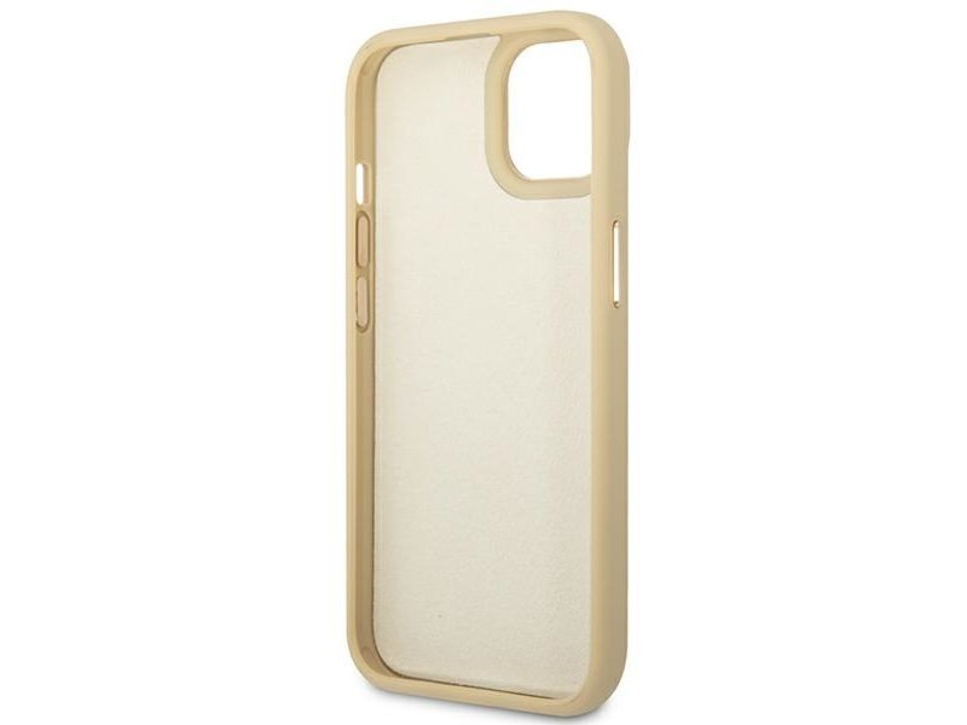 Funda rígida dorada Guess GUHCP14MHGCRHD para iPhone 14 Plus de 6,7 pulgadas, color dorado, colecció