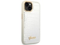 Guess GUHCP14SHGCRHS iPhone 14 6.1 "silver / silver hardcase Croco Collection Guess GUHCP14SHGCRHS iPhone 14 6.1 "silver / silver hardcase Croco Collection
