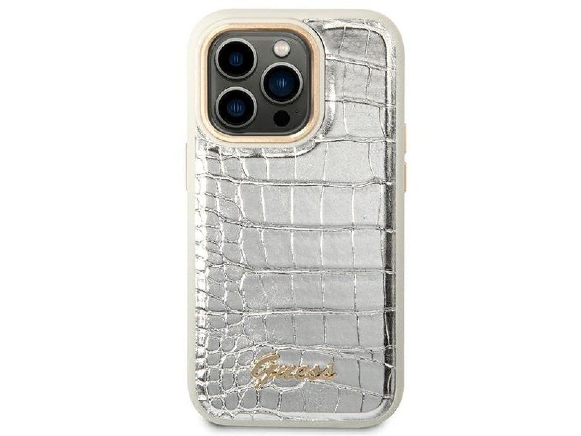 Guess Croco Collection case for iPhone 14 Pro 6.1
