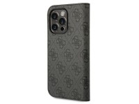 Guess GUBKP14LHG4SHK iPhone 14 Pro 6.1 "preto / preto livro 4G Vintage Gold Logo Guess GUBKP14LHG4SHK iPhone 14 Pro 6.1 "preto / preto livro 4G Vintage Gold Logo