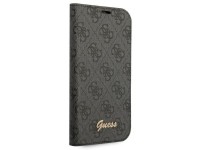 Guess GUBKP14XHG4SHK iPhone 14 Pro Max 6.7 "preto / preto livro 4G Vintage Gold Logo Guess GUBKP14XHG4SHK iPhone 14 Pro Max 6.7 "preto / preto livro 4G Vintage Gold Logo