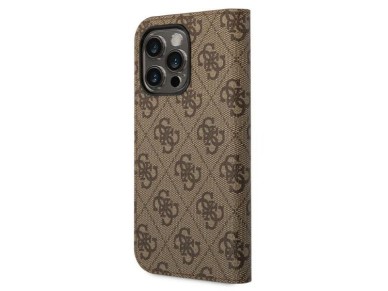 Guess GUBKP14XHG4SHW iPhone 14 Pro Max 6.7" marr�n / libro marr�n 4G Vintage Gold Logo