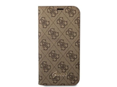 Guess GUBKP14XHG4SHW iPhone 14 Pro Max 6.7" marr�n / libro marr�n 4G Vintage Gold Logo